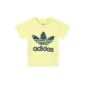 ADIDAS ORIGINALS Tričko  tmavomodrá / citrónová žltá / zelená