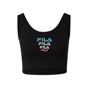 FILA Športový top 'Eliza'  svetlomodrá / mätová / orgovánová / pastelovo červená / čierna