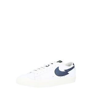 Nike Sportswear Nízke tenisky  biela / tmavomodrá