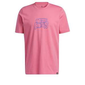 ADIDAS SPORTSWEAR Funkčné tričko  modrá / ružová