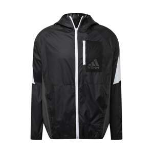 ADIDAS PERFORMANCE Športová bunda 'Seaso'  čierna / biela