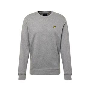 Lyle & Scott Mikina  zlatá / sivá melírovaná / čierna