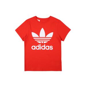 ADIDAS ORIGINALS Tričko  biela / ohnivo červená