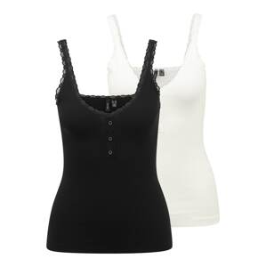 Vero Moda Petite Top 'LENA'  čierna / biela