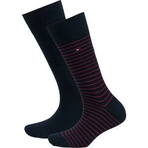 Tommy Hilfiger Underwear Ponožky  tmavomodrá / červená