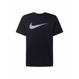 Nike Sportswear Tričko  čierna / sivá / svetlosivá