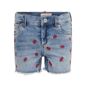 KIDS ONLY Jeans 'Ana'  modrá denim / červená