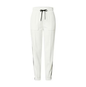 Calvin Klein Športové nohavice  biela / čierna