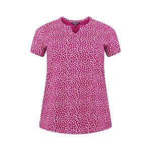 Ulla Popken T-Shirt  ružová / biela