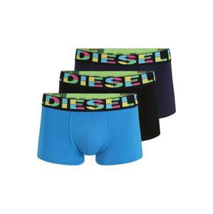 DIESEL Boxerky  čierna / zelená / nebesky modrá / horčicová / námornícka modrá