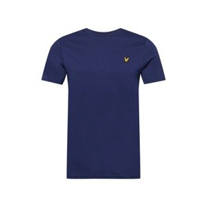 Lyle & Scott Tričko  tmavomodrá / zlatá žltá / čierna