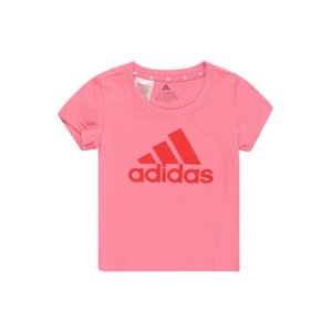 ADIDAS PERFORMANCE Sportshirt  ružová / červená