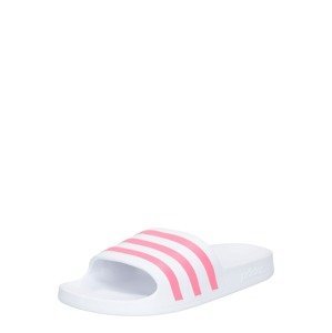 ADIDAS SPORTSWEAR Plážové / kúpacie topánky 'Adilette Aqua'  svetloružová / biela