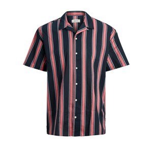 JACK & JONES Košeľa 'Greg'  rosé / tmavomodrá