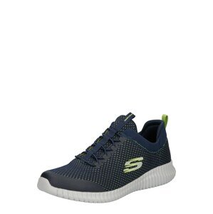 SKECHERS Nízke tenisky 'ELITE FLEX BELBURN'  modrá / zelená