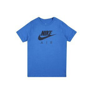 Nike Sportswear Tričko  nebesky modrá / čierna