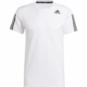 ADIDAS PERFORMANCE Funkčné tričko 'Aero'  biela / čierna