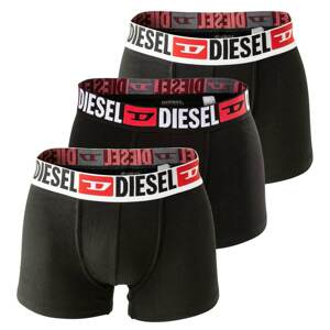 DIESEL Boxerky  čierna / biela / červená