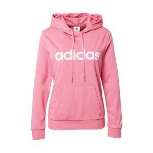 ADIDAS PERFORMANCE Športová mikina  biela / ružová