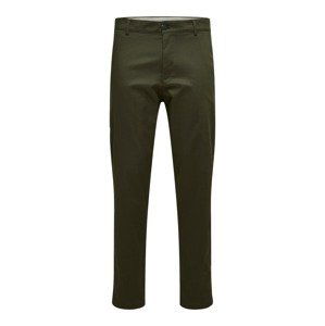 SELECTED HOMME Chino nohavice 'Repton'  jedľová