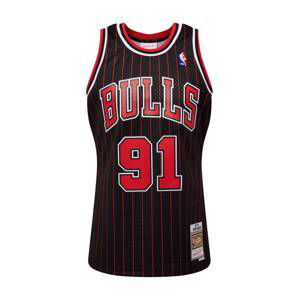 Mitchell & Ness Tričko  čierna / červená / biela