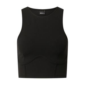 Gina Tricot Top 'Logan'  čierna