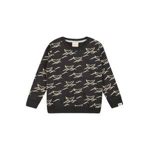 Turtledove London Sweatshirt 'Whale Tails'  nebielená / tmavosivá