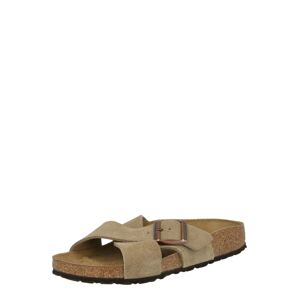 BIRKENSTOCK Šľapky 'Siena'  sivobéžová