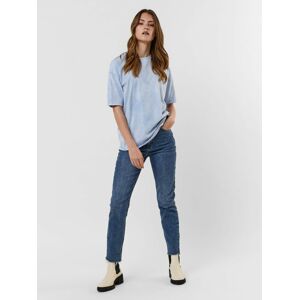 VERO MODA Oversize tričko 'Johanne'  svetlomodrá