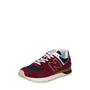 new balance Nízke tenisky  biela / burgundská / námornícka modrá / sivá