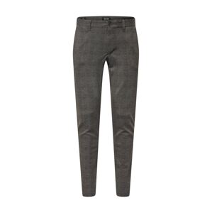 Only & Sons Chino nohavice 'MARK'  sivá melírovaná / tmavosivá