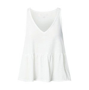 American Eagle Top 'PEPLUM SOLIDS'  biela