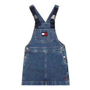 TOMMY HILFIGER Sukňa  modrá denim / ohnivo červená / biela