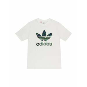 ADIDAS ORIGINALS Tričko  biela / trávovo zelená / námornícka modrá / žltá