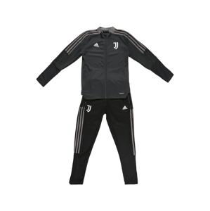 ADIDAS PERFORMANCE Športový úbor  čierna / tmavosivá / biela