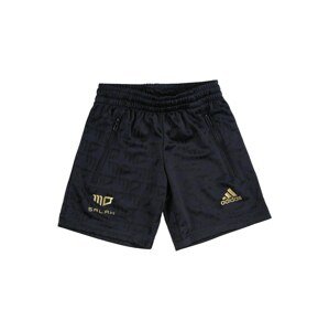 ADIDAS PERFORMANCE Športové nohavice 'SALAH'  čierna / tmavomodrá / zlatá