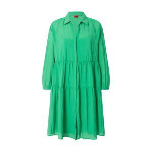 HUGO Košeľové šaty 'Egy'  zelená