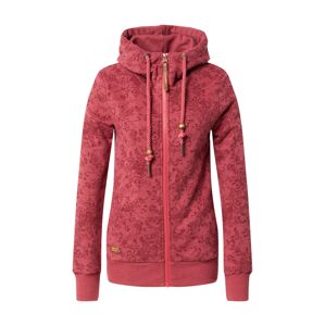 Ragwear Tepláková bunda  rosé / pitaya