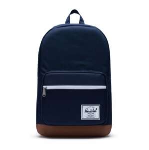 Herschel Rucksack  tmavomodrá / svetlohnedá / biela