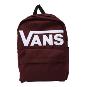 VANS Batoh 'Old Skool'  burgundská / biela