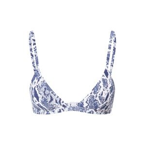 ETAM Bikinový top 'HEATHER'  biela / modrofialová