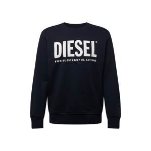 DIESEL Mikina 'GIRK'  tmavomodrá / biela