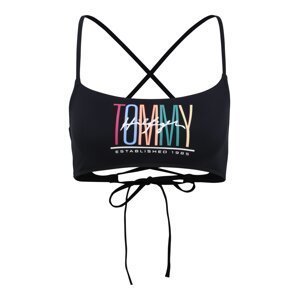 TOMMY HILFIGER Bikinový top  námornícka modrá / biela / svetložltá / svetlooranžová / ružová / petrolejová / pastelovo modrá