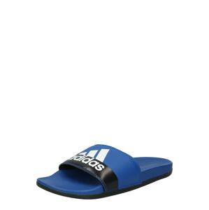 ADIDAS PERFORMANCE Plážové / kúpacie topánky 'ADILETTE'  modrá / čierna / biela