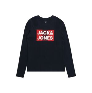 Jack & Jones Junior Tričko  námornícka modrá / červená / biela