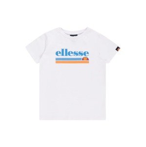 ELLESSE Tričko 'Fantucci INF'  biela / svetlomodrá / oranžová