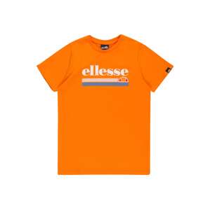 ELLESSE Tričko 'Fantucci'  oranžová / biela / tmavomodrá / červená