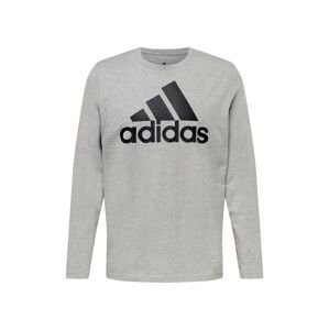 ADIDAS SPORTSWEAR Funkčné tričko 'Essentials'  sivá / čierna