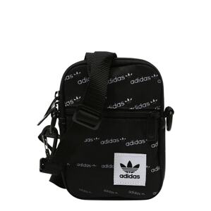 ADIDAS ORIGINALS Umhängetasche  čierna / biela