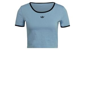 ADIDAS ORIGINALS Tričko 'CROPPED TEE'  dymovo modrá